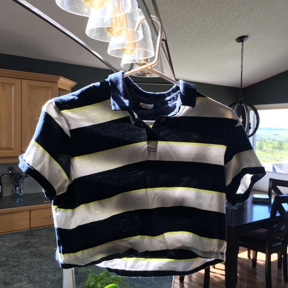 cropped collared shirt - Picture 1 of 4